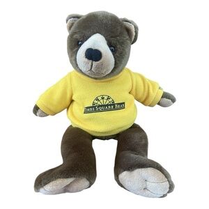 Toys R Us Times Square Bear Plush with Yellow Sweater